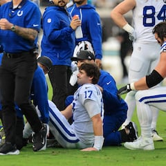 What injury does Colts QB Daniel Jones have? When will he be back?