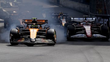 Lando Norris conquista un Mónaco de tapones y tramposos