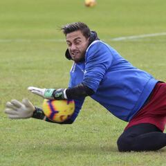 Casto Espinosa y Javi Álamo en la convocatoria del Extremadura