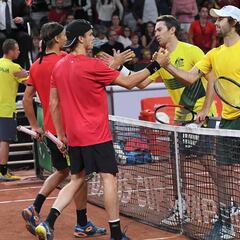 Francia y Australia ya divisan la final de la Copa Davis