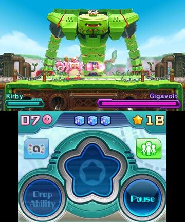 Captura de pantalla - Kirby: Planet Robobot (3DS)