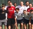 Así fue la despedida de Medel con sus compañeros en Besiktas