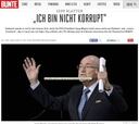 Blatter: "Yo no soy un corrupto"