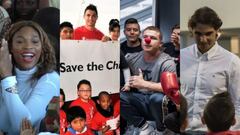 Los 10 deportistas que son como Reyes Magos para los niños