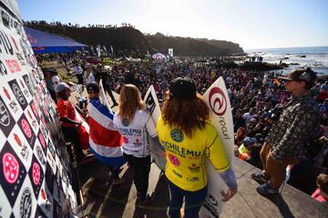 El genial ambiente con que se vivirá el Mundial de Surf 2017