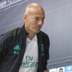 Zidane: "Bale podría ir en la lista, tiene una sobrecarga, nada más"