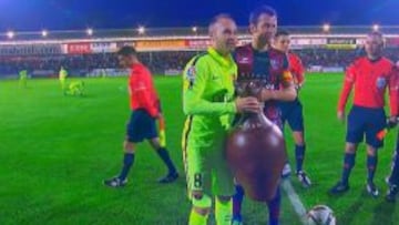 Iniesta reaparece con gol: "Los títulos los ganan las plantillas"