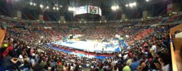 Ambientazo en el Buesa Arena.