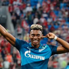 Mateo Cassierra, gol en el título del Zenit