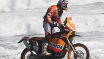 <b>LA CARA.</b> Coma ha sido la cara de la jornada, la cruz, Jordi Viladoms, que perdió más de 10 minutos.