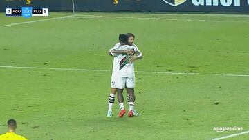 Los colombianos anotaron en el debut del equipo, que avanzó con autoridad a la segunda ronda de la Copa de Brasil.