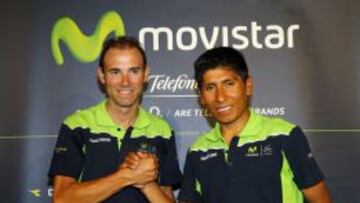 El espa&ntilde;ol Valverde y el colombiano Quintana dicen que trabajar&aacute;n en equipo por la conquista del Tour de Francia 2015.