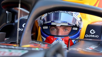 Max Verstappen, en el GP de España