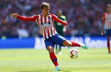 Atletico Madrid's French forward Antoine Griezmann