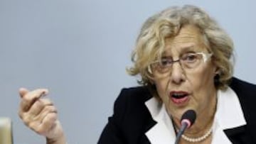 La alcaldesa de Madrid, Manuela Carmena. 