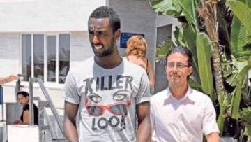 <b>EXAMEN. </b>Goitom pasó el recnocimiento en el Hospital Virgen del Mar.