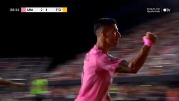 Luis Suárez leads Messi-less Inter Miami to Leagues Cup semis with two penalty goals