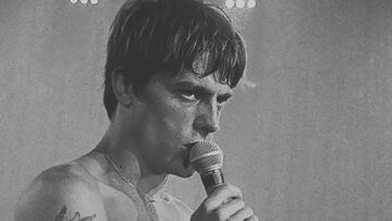 Zac Lawrence, cantante de Deadletter, durante su actuación en Madrid.