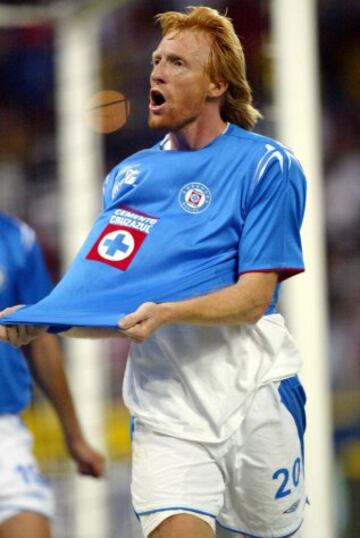 2005: (Cruz Azul) había sido cedido al Necaxa