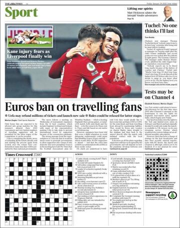 "Entrenar al Madrid es un sue?o"... las portadas deportivas de hoy