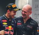 Sebastian Vettel no ve a Adrian Newey dejando Red Bull