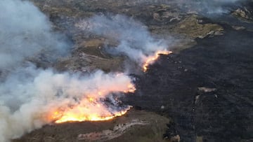 Incendio Relleno Doña Juana - Bomberos de Bogotá