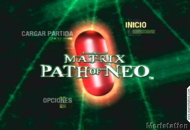 Impresionante web oficial para The Matrix: Path of Neo