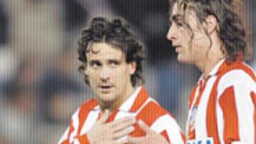 <b>TITULARES</B>. García Calvo y Lequi son los centrales titulares.