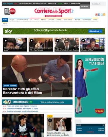 Portadas de la prensa extranjera