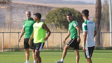 Ania, durante un entrenamiento