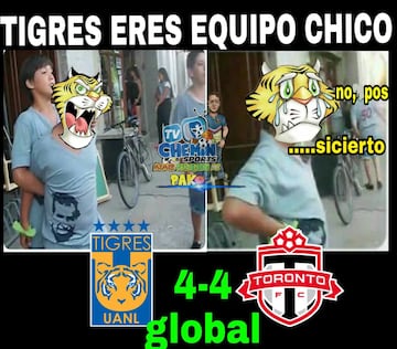 Los memes no paran de reír por la eliminación de Tigres y Xolos