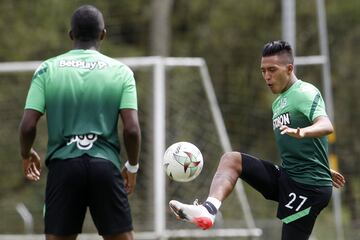 Atlético Nacional entrenó pensando en la segunda jornada de los cuadrangulares de la Liga BetPlay ante Deportivo Pereira.