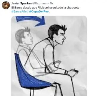 La locura del Bar?a - Atltico llena de memes las redes sociales