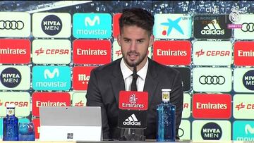 Isco: "Lo pasé mal pero nunca me planteé irme del Madrid"