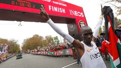 La IAAF valora el reto de Kipchoge para sus premios