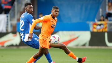 Samu Omorodion debutó en Vitoria