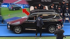 El chascarro de volante del Atlético con su auto nuevo