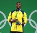 Oscar Figueroa, tercer oro para Colombia y primero masculino