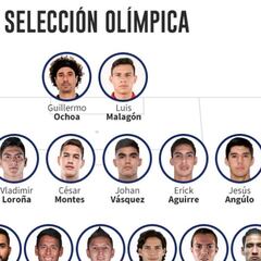 México define a sus 18 convocados para Tokio 2020