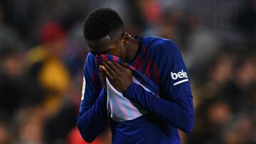 Barcelona winger Dembélé out for 15 days