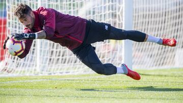 Herrerín, en la sesión de ayer