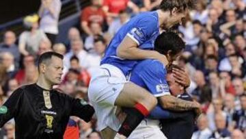 SFA multa a Nacho Novo por un gesto ofensivo