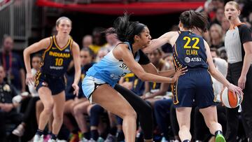 Clark and Reese starred as the Fever faced the Sky on Friday. How do WNBA salaries compare to those in the NBA?