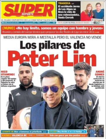 Portadas de la prensa deportiva