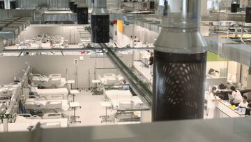 Vista general del Hospital de Emergencias Isabel Zendal, Madrid (España), a 20 de enero de 2021. El hospital, inaugurado el pasado 1 de diciembre, ha superado ya los 801 pacientes de COVID-19 y los ingresados en la Unidad de Cuidados Intensivos (UCI) no dejan de crecer cuando aún no se ha superado el pico de la tercera ola de la pandemia del coronavirus.
20 ENERO 2021;SANIDAD;SALUD;EMERGENCIAS
Eduardo Parra / Europa Press
20/01/2021