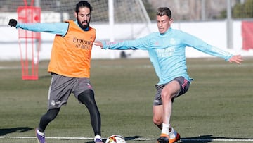 Isco y Antonio Blanco. 