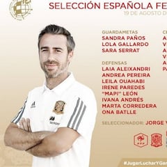 Lista ante Francia ya sin las históricas Meseguer y Torrejón