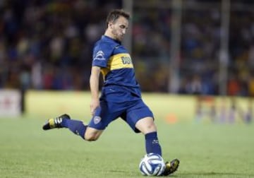 Jos&eacute; Pedro Fuenzalida ahora juega en Boca Juniors de Argentina, tras su paso por Colo Colo.