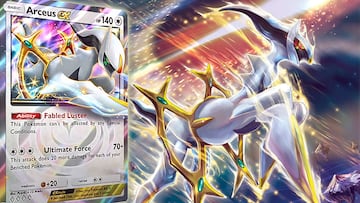 pokemon tcg pocket arceus ex triumphant light