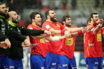 La selección española ya está en cuartos tras ganar 28-20 a Túnez en un partido sin demasiada dificultad.